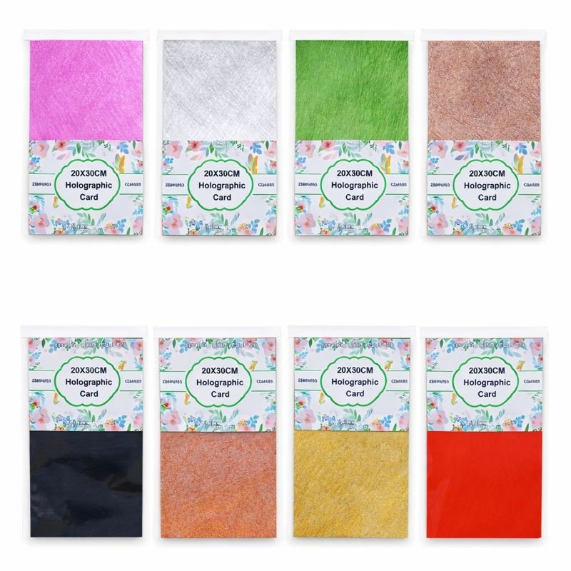 250 gsm A4 Holographic Card - 1 (Pack Of 10)