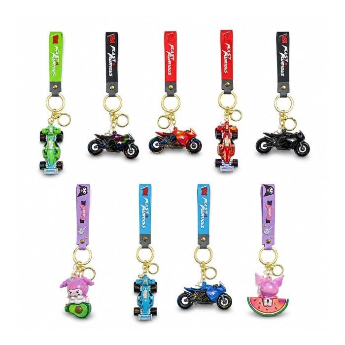 Metallic Silicon Keychain - 1