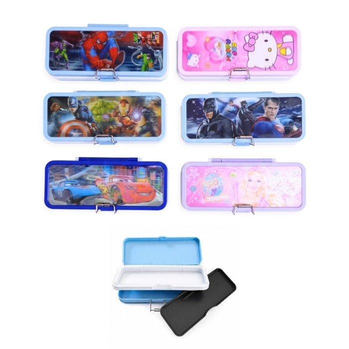 Plastic Pencil Box (Clip Lock)
