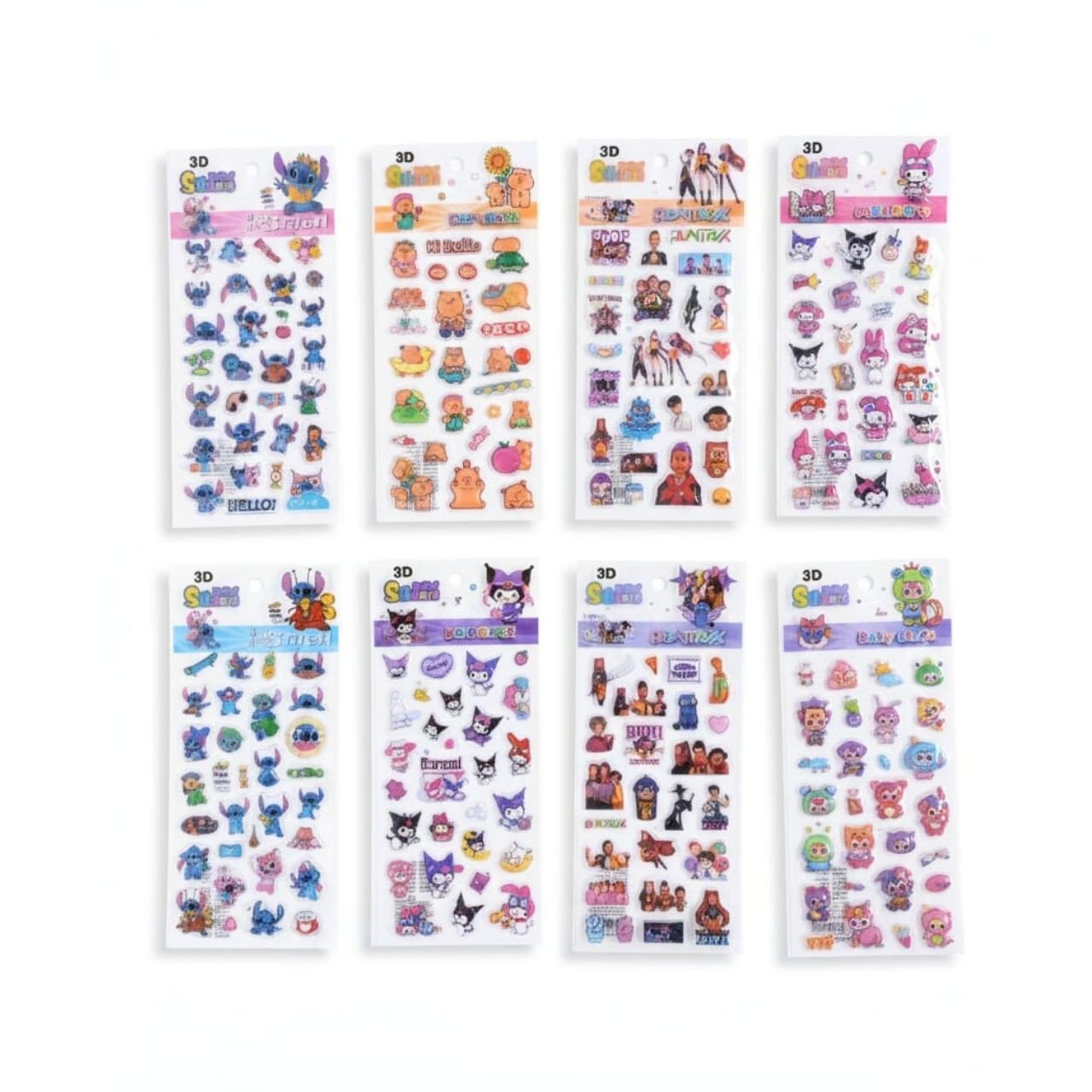 Sticker Card (Embossed Puffy)