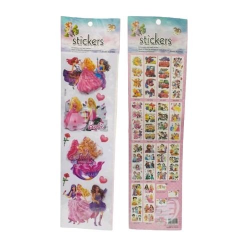 4 Pcs Wall Sticker - Mix Cartoon