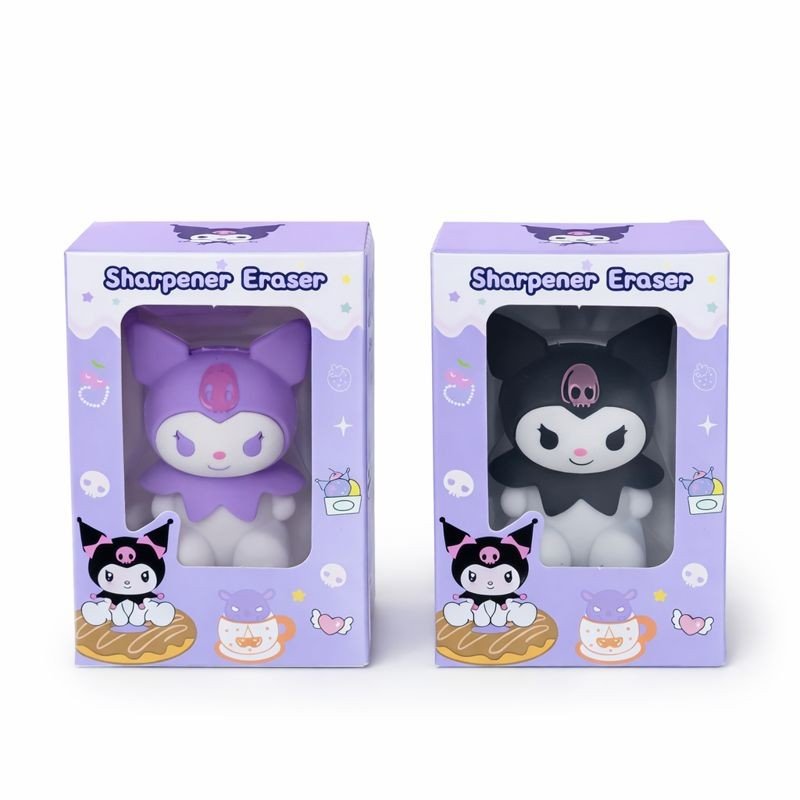 Eraser With Sharpener (Kuromi)
