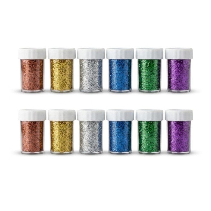 Glitter Powder Jar (Mix Colour)