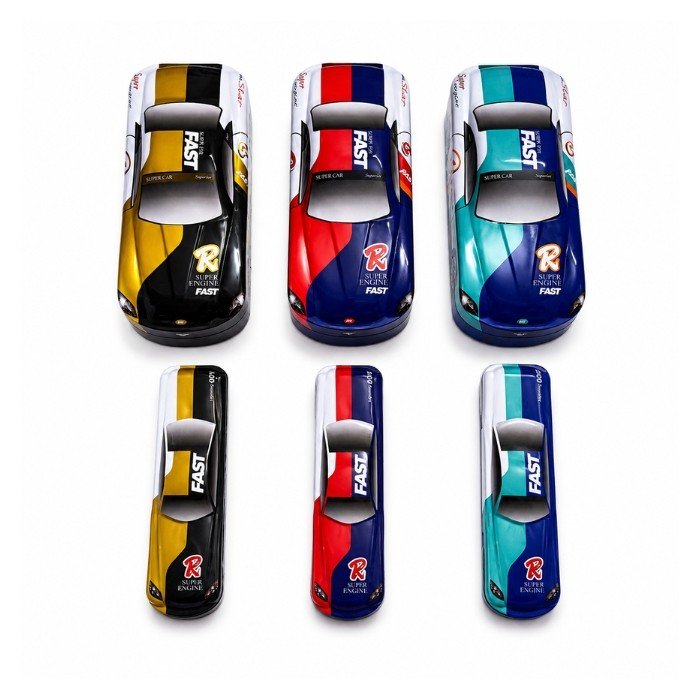 Car Metal Pencil Box B-760 (Premium)
