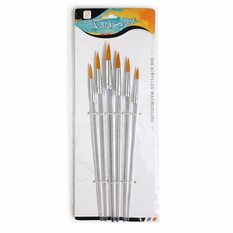 Paint Brush (6) HB237B - Round