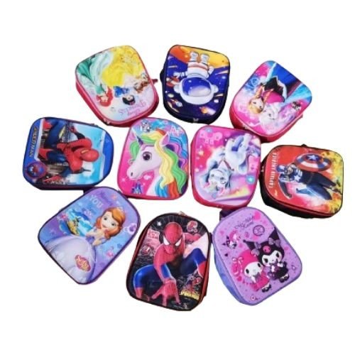 3D Cloth Embossed Bag (Single Chain) 12 Inch